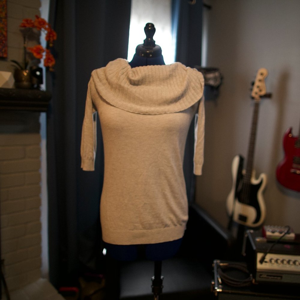 Express Cowl Neck Sweater - Small